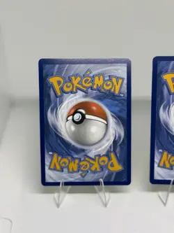 2x Master Ball Reverse Holo SV White Flare Pokémon Cards - Leavanny & Foongus NM - Image 5