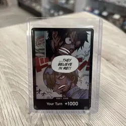 One Piece CG 10 They Believe in Me!! DON A Fist of Divine Speed Alt Art DON Card - Image 1