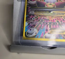 Mega M Alakazam EX Full Art Holo 118/124 XY Fates Collide Near Mint Pokémon Card - Image 10