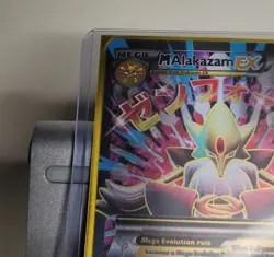 Mega M Alakazam EX Full Art Holo 118/124 XY Fates Collide Near Mint Pokémon Card - Image 8