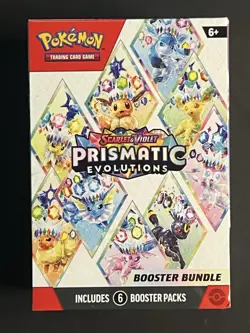 Pokémon TCG: Scarlett & Violet Prismatic Evolutions Booster Bundle Sealed - Image 1