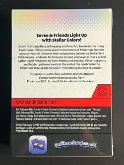 Pokémon TCG: Scarlett & Violet Prismatic Evolutions Booster Bundle Sealed - Image 2
