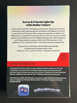 Pokémon TCG: Scarlett & Violet Prismatic Evolutions Booster Bundle Sealed - Image 4