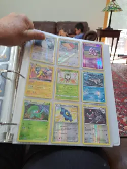 Large binder full of random Pokemon cards 180 Plus 5 Jumbo - Image 13