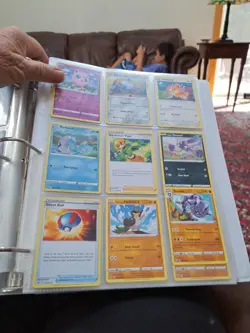 Large binder full of random Pokemon cards 180 Plus 5 Jumbo - Image 16