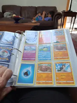 Large binder full of random Pokemon cards 180 Plus 5 Jumbo - Image 17