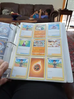 Large binder full of random Pokemon cards 180 Plus 5 Jumbo - Image 20