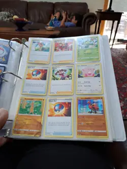 Large binder full of random Pokemon cards 180 Plus 5 Jumbo - Image 21