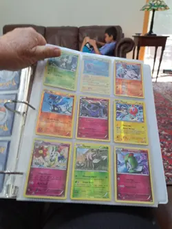 Large binder full of random Pokemon cards 180 Plus 5 Jumbo - Image 4