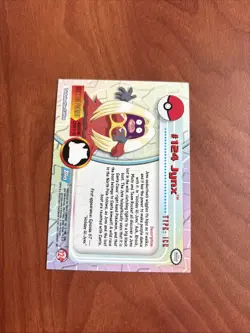 2000 Topps Pokemon Series 3 #124 Jynx TV Animation Edition Blue NM - Image 6