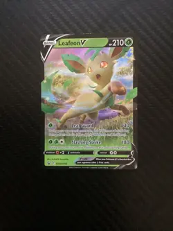 Leafeon V SWSH194 - Sword & Shield Black Star Promo - Pokemon TCG (NM) - Image 2