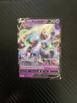 Galarian Rapidash V SWSH111 - Promo - Pokemon TCG - NM - Image 1