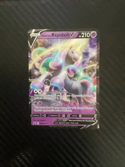Galarian Rapidash V SWSH111 - Promo - Pokemon TCG - NM - Image 3