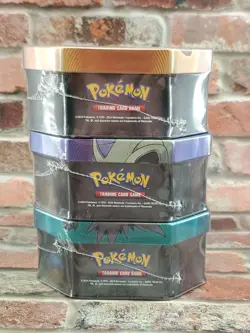 (3) Pokemon TCG: Triple Whammy Tins Lot Of 3 New Factory Sealed  (6"×4.5"×2") - Image 10