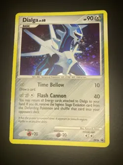 Dialga LV.68 DP26 Black Star Promo Holo Rare 2007 Pokémon Card - Image 3