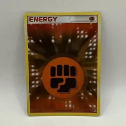 Fighting Energy (EX Power Keepers) 108/108 Holo Rare (2007) HP Pokemon Card - Image 1
