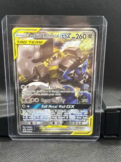 Pokemon Sun and Moon LUCARIO & MELMETAL GX Tag Team Alternate Art Promo #SM192 - Image 8
