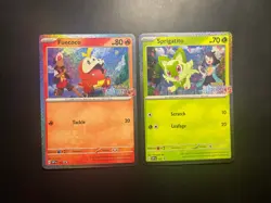 Pokemon Horizons Stamped Promo Set Fuecoco 192 /Sprigatito 191 Surging Sparks - Image 3