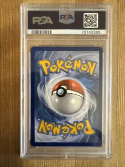 Reshiram & Charizard GX SM247 Full Art Gold Promo Ultra Rare Pokemon Card PSA 9 - Image 2