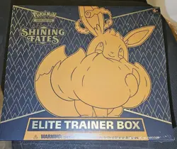 Pokemon TCG Shining Fates Elite Trainer Box ETB Factory Sealed New - Image 1
