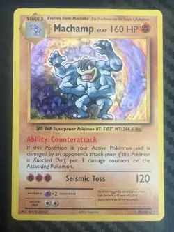 Pokemon TCG Machamp 59/108 Evolutions Holo Rare NM - Image 1