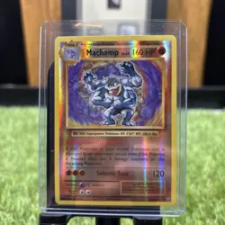 Pokemon TCG Machamp 59/108 Evolutions Holo Rare NM - Image 1