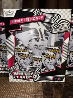 Pokemon - TCG - Scarlet & Violet White Flare Binder Collection ✅IN HAND✅ - Image 1