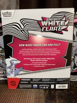 Pokemon - TCG - Scarlet & Violet White Flare Binder Collection ✅IN HAND✅ - Image 4