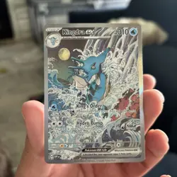 Kingdra EX 131 Pokémon TCG Scarlet & Violet Black Star Promo Holo mint/NM - Image 1