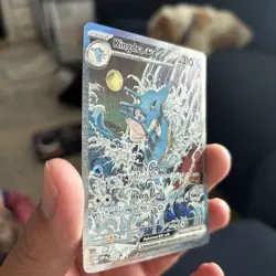 Kingdra EX 131 Pokémon TCG Scarlet & Violet Black Star Promo Holo mint/NM - Image 9
