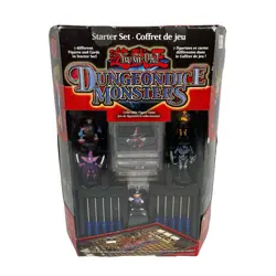 Yugioh DungeonDice Monsters Set - NEW (OPEN BOX) + 2 Dragonflame Booster Figures - Image 1