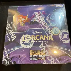 Lorcana Ursula's Return Booster box Japanese card Sealed 2 box Disney - Image 1
