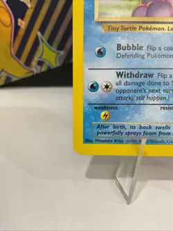 Squirtle 63/102 1999 Base Set Non-Holo English Pokémon Card NM - Image 5