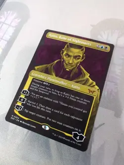 MTG - Kaito, Bane of Nightmares - Double Exposure Showcase Non-foil - Duskmourn - Image 10