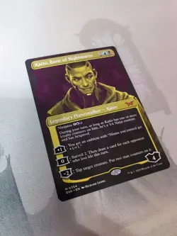 MTG - Kaito, Bane of Nightmares - Double Exposure Showcase Non-foil - Duskmourn - Image 11