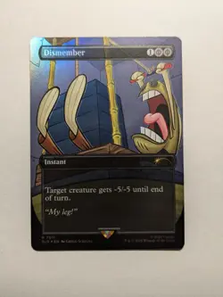 Dismember 7011 Rainbow Foil Secret Lair Drop Foil MtG - Image 1