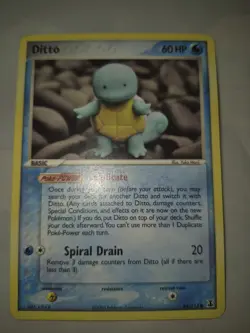 Ditto - (Squirtle) 064/113 Delta Species Regular Pokemon TCG - Image 1