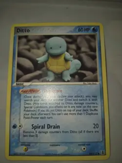 Ditto - (Squirtle) 064/113 Delta Species Regular Pokemon TCG - Image 2