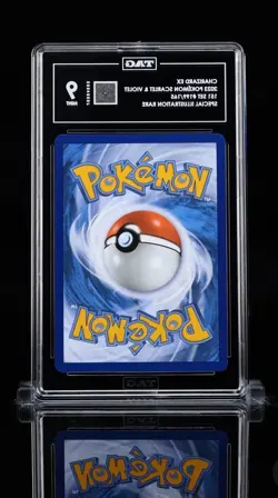 Tag 9 Graded Charizard ex 199/165 Sv: Scarlet & Violet 151 Holo Pokemon Card - Image 1