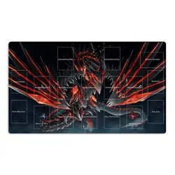 New Playmat Red-Eyes Darkness Dragon CCG TCG Trading Card Game Zd014-322-a - Image 1