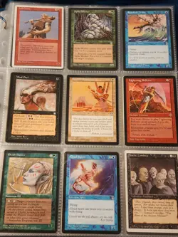 Vintage Magic The Gathering Collection Card Lot MTG 1993-1998 Pre-Rarity Symbol - Image 3