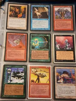 Vintage Magic The Gathering Collection Card Lot MTG 1993-1998 Pre-Rarity Symbol - Image 4