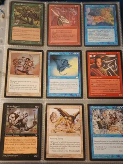Vintage Magic The Gathering Collection Card Lot MTG 1993-1998 Pre-Rarity Symbol - Image 6