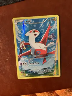 PokÃ©mon Latias TCG Full Art Holo Black Star Promo Card XY78 - Image 1