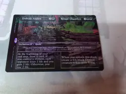 MTG - Unholy Annex Ritual Chamber - Borderless Foil - Duskmourn: House of Horror - Image 12
