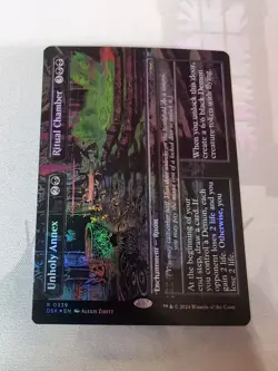 MTG - Unholy Annex Ritual Chamber - Borderless Foil - Duskmourn: House of Horror - Image 3