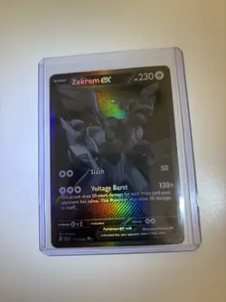 Zekrom ex Pokemon TCG Black Bolt 172/086 BWR English Mint/Near Mint PACK FRESH - Image 1