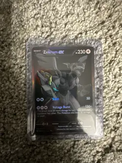 Zekrom ex Pokemon TCG Black Bolt 172/086 BWR English Mint/Near Mint PACK FRESH - Image 3