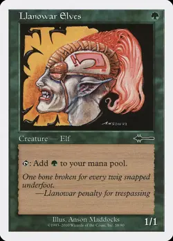 Llanowar Elves Beatdown PLD Green Common MAGIC THE GATHERING CARD ABUGames - Image 1