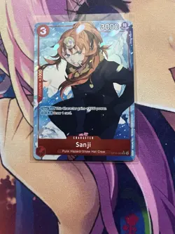 Sanji OP10-005 parallel Super Rare Royal Blood One Piece TCG Card - Image 1